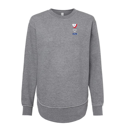 VETNG LAT Women's Weekend Fleece Crewneck