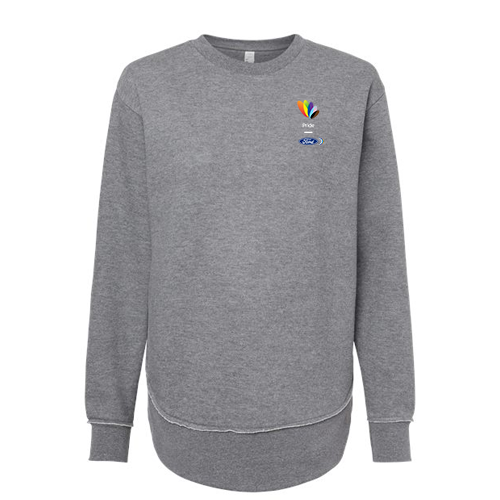 PRIDE LAT Women's Weekend Fleece Crewneck