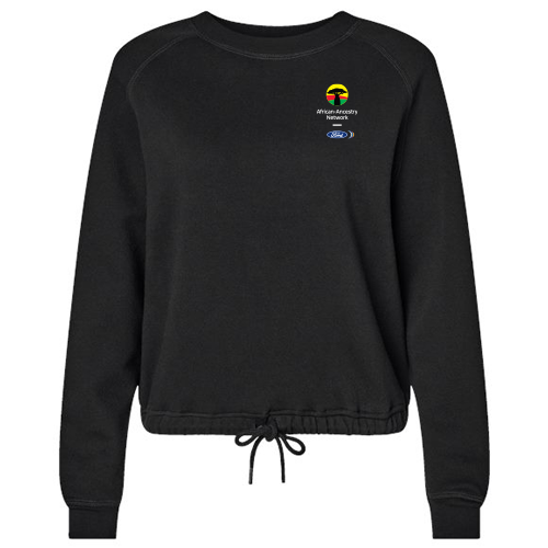 LAT Women's Relaxed 3-End Boxy Fleece Crewneck