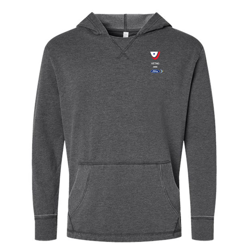 VETNG LAT Vintage Wash Fleece Hoodie