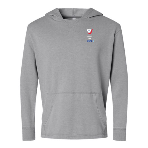 VETNG LAT Vintage Wash Fleece Hoodie