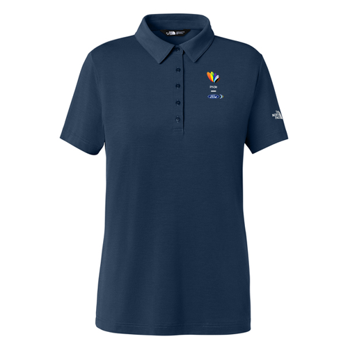 PRIDE TNF Canyon Crest Polo Ladies