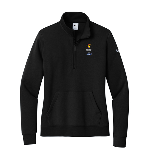 FIN Nike Club Fleece Swoosh 1/2 Zip Ladies