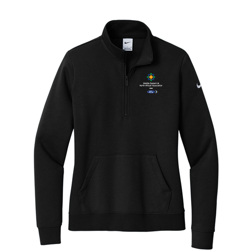 MENA Nike Club Fleece Swoosh 1/2 Zip Ladies