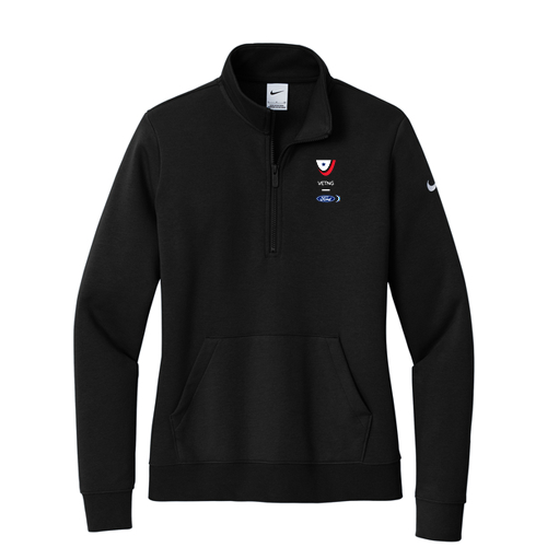VETNG Nike Club Fleece Swoosh 1/2 Zip Ladies