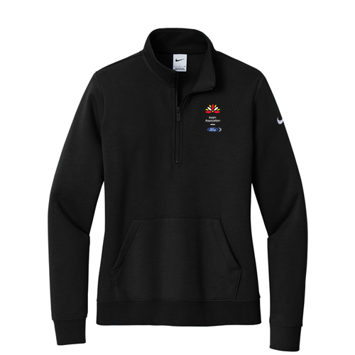 FAA Nike Club Fleece Swoosh 1/2 Zip Ladies