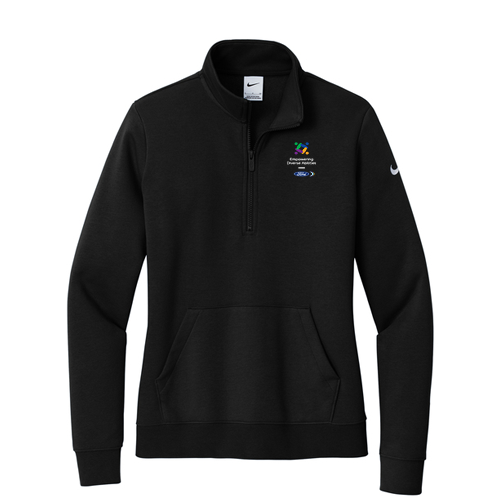 FEDA Nike Club Fleece Swoosh 1/2 Zip Ladies